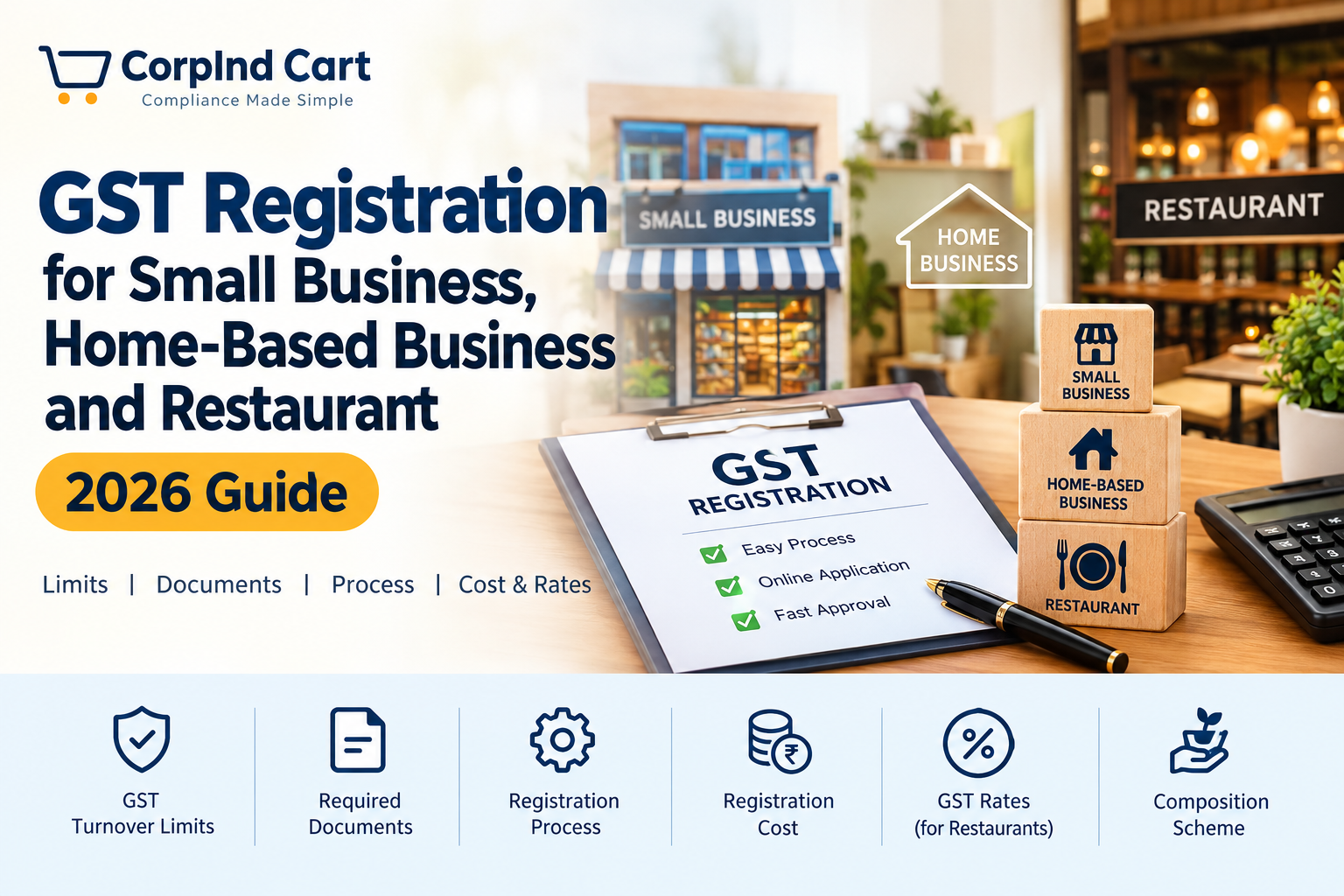 GST Registration for Small Business, Home-Based Business and Restaurant